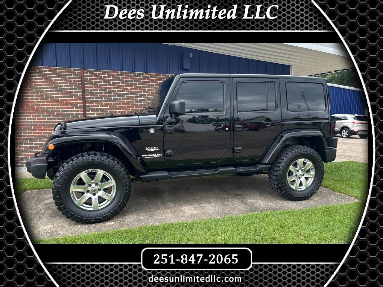 2012 Jeep Wrangler Unlimited Sahara 4WD