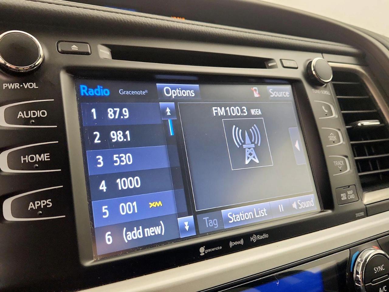 Toyota Highlander XLE V6 AWD (Natl) 2018