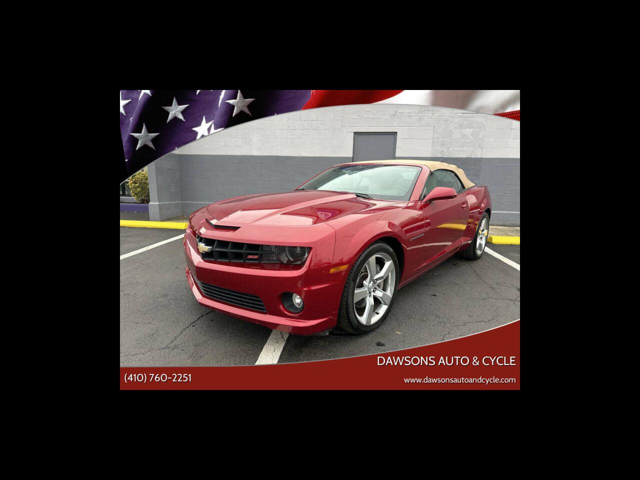 2012 Chevrolet Camaro Convertible 2SS