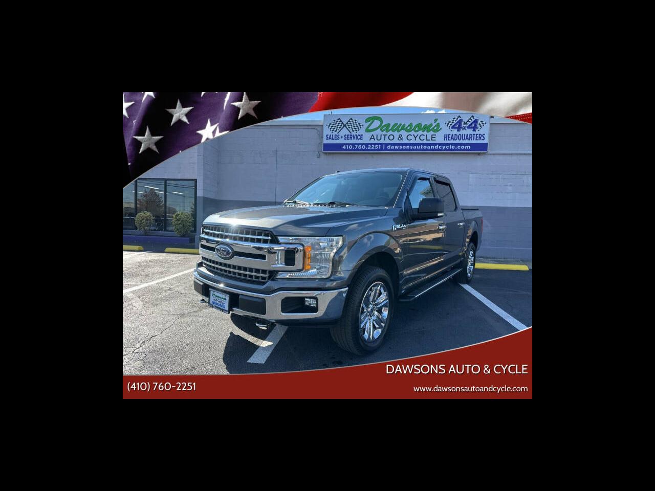 2018 Ford F-150 XLT SuperCrew 5.5-ft. Bed 4WD