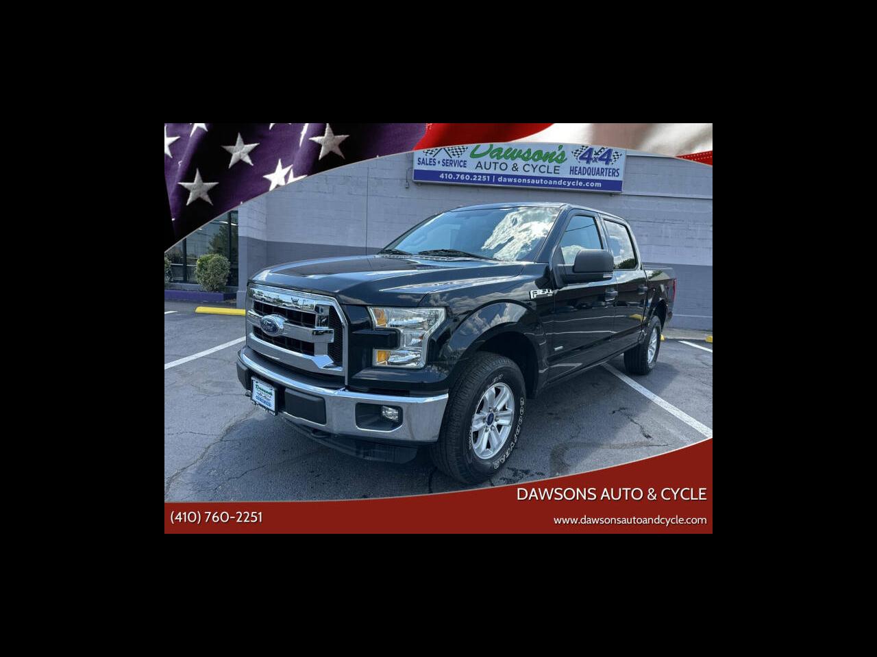 2016 Ford F-150 XLT SuperCrew 5.5-ft. Bed 4WD