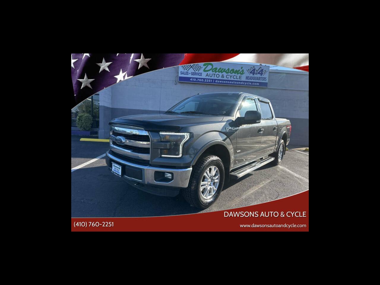 2016 Ford F-150 Lariat SuperCrew 5.5-ft. Bed 4WD