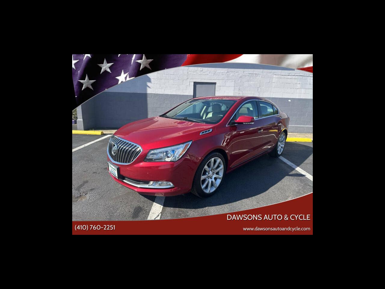 2014 Buick LaCrosse Premium Package 1, w/Leather