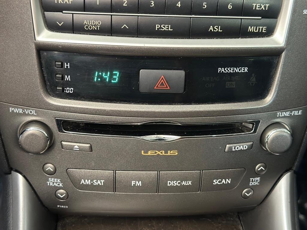 Lexus IS IS 250 AWD 6-Speed Sequential 2009