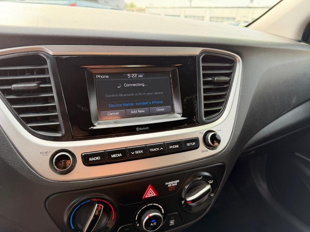 Hyundai Accent SE 4-Door 6A 2018