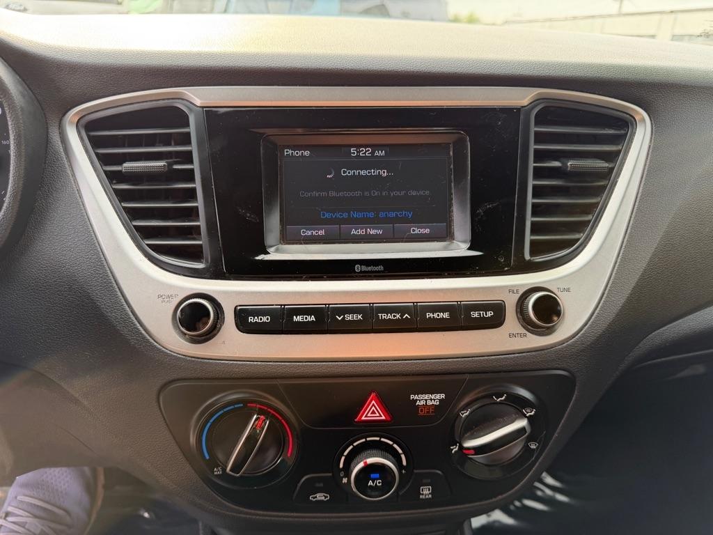 Hyundai Accent SE 4-Door 6A 2018