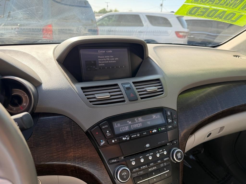 Acura MDX 6-Spd AT w/Tech Package 2011