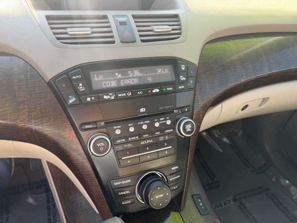 Acura MDX 6-Spd AT w/Tech Package 2011
