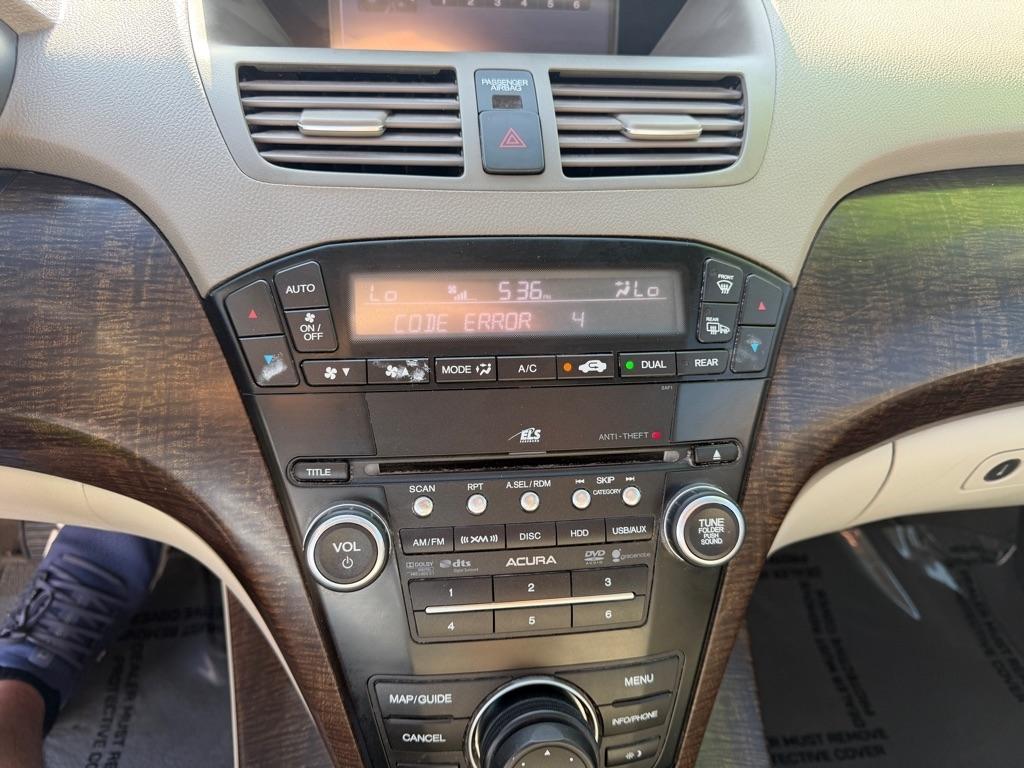 Acura MDX 6-Spd AT w/Tech Package 2011