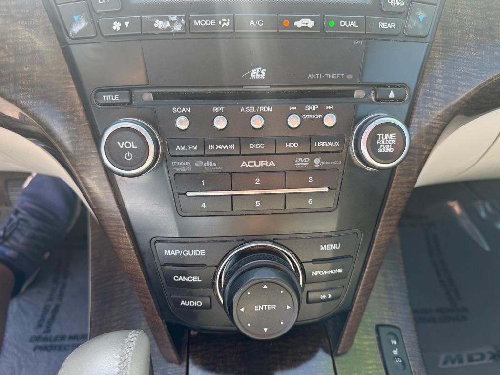 Acura MDX 6-Spd AT w/Tech Package 2011