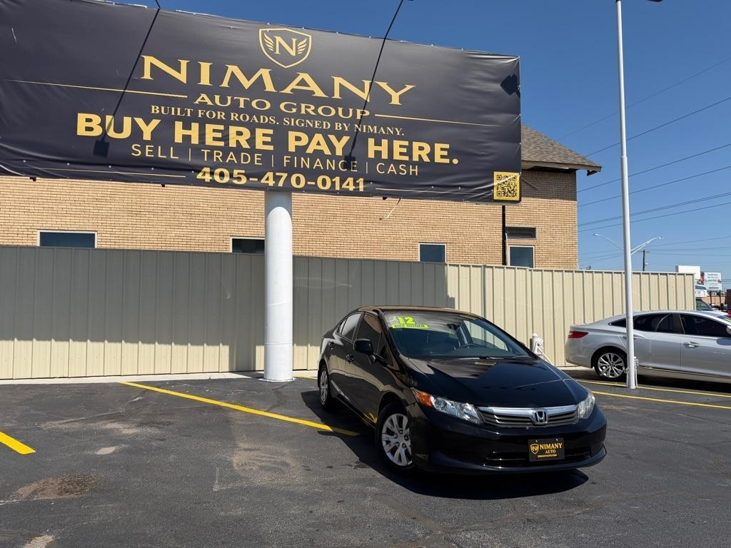 Honda Civic LX Sedan 5-Speed AT 2012