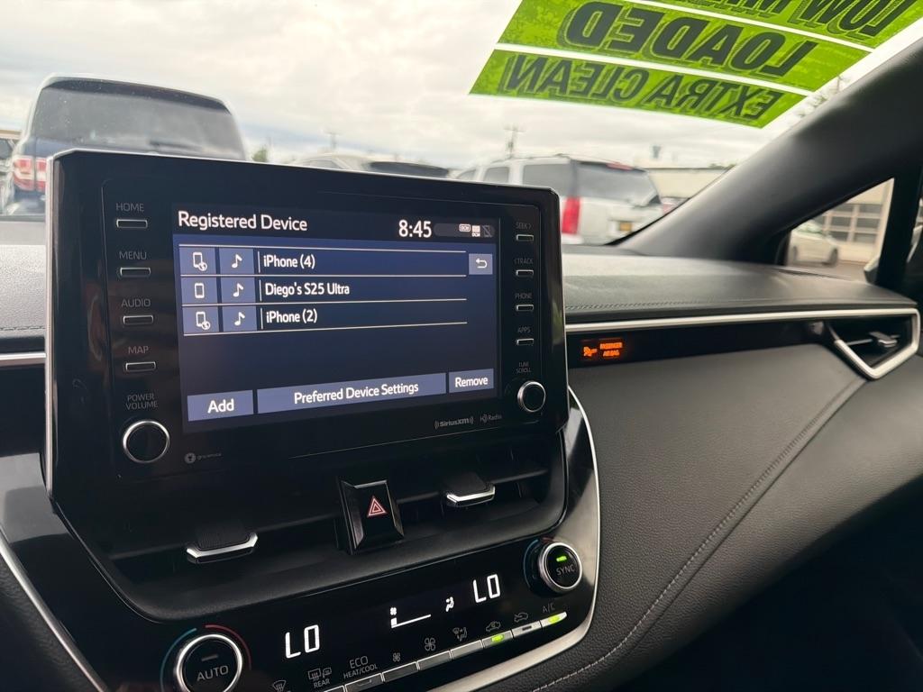 Toyota Corolla XSE Hatchback CVT 2022