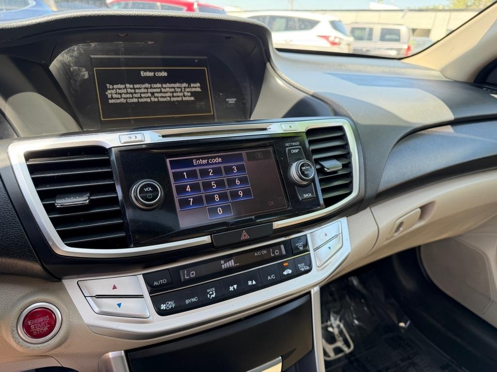 Honda Accord EX-L Sedan CVT 2014