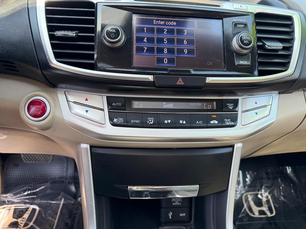 Honda Accord EX-L Sedan CVT 2014