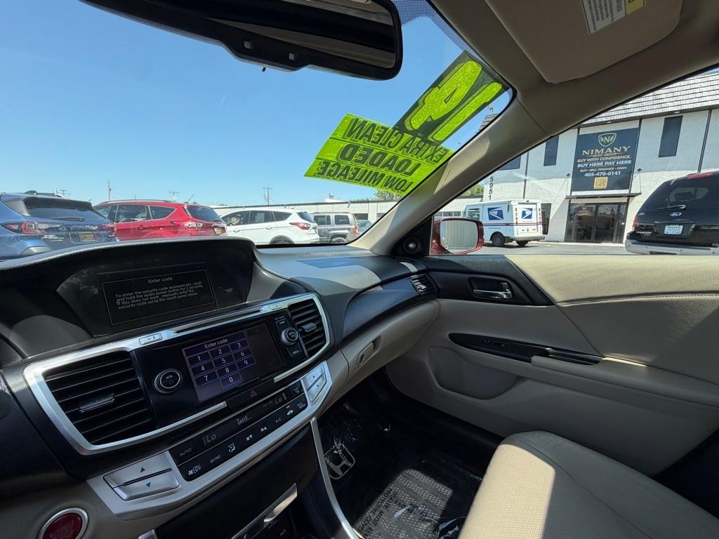 Honda Accord EX-L Sedan CVT 2014