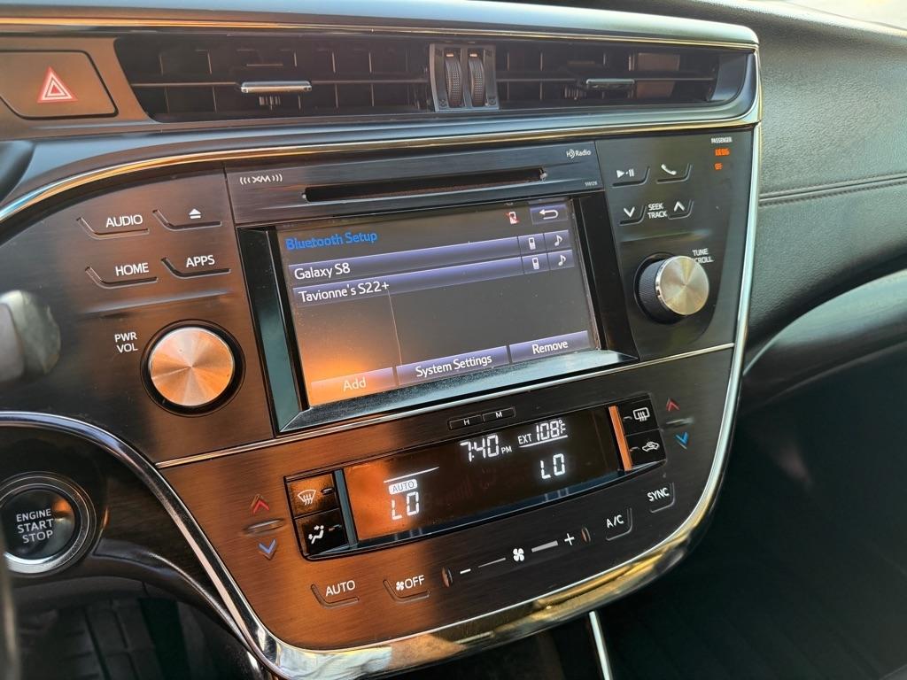 Toyota Avalon XLE 2016