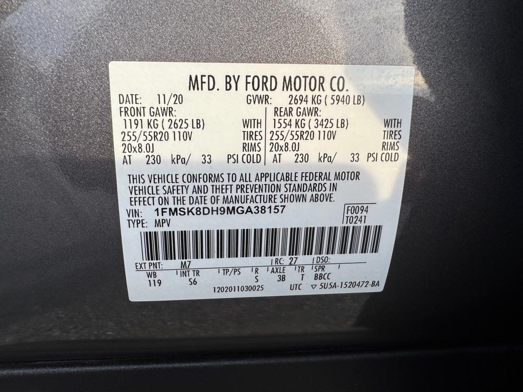 Ford Explorer XLT AWD 2021