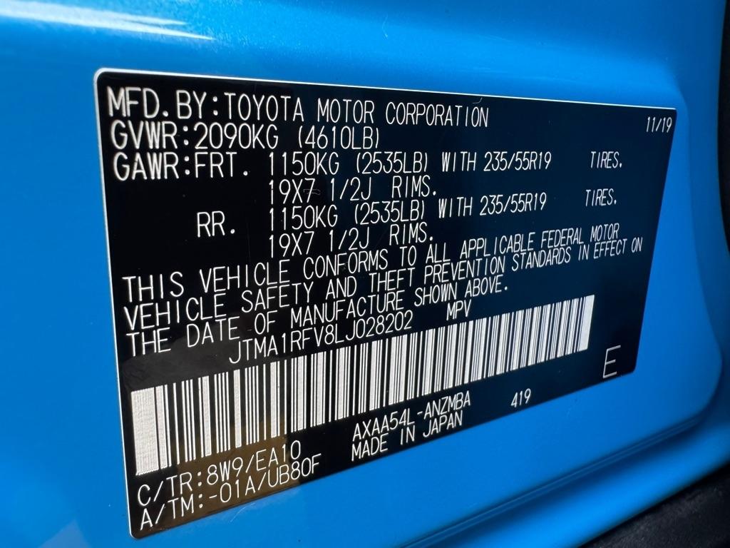 Toyota RAV4 XLE Premium AWD 2020