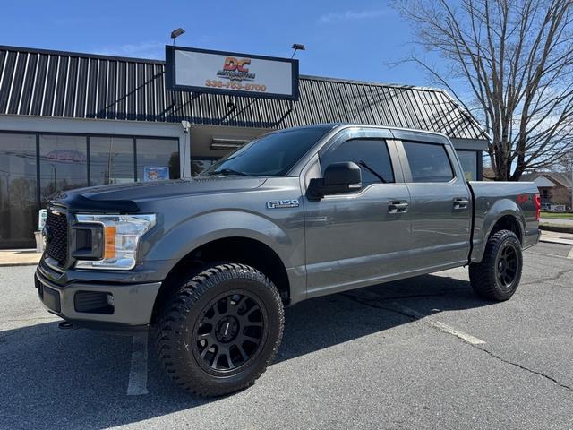 Gray 2019 Ford F-150 Pickup Truck Four-Wheel Drive Automatic