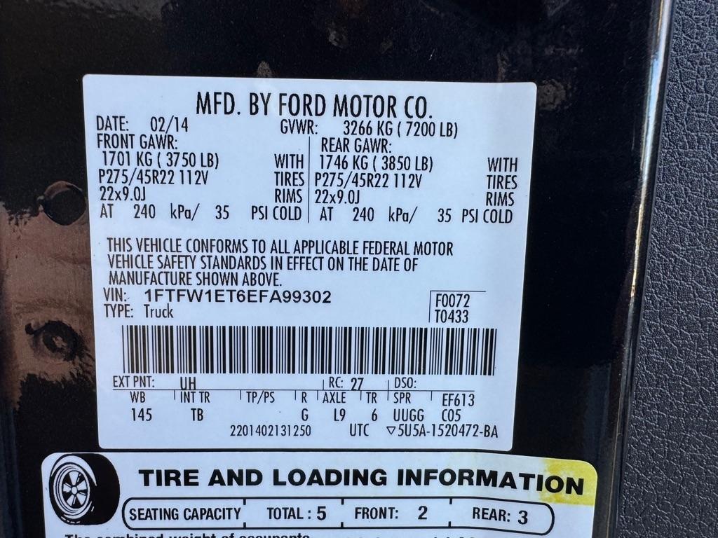 Ford F-150 Limited 4WD SuperCrew 5.5' Box 2014