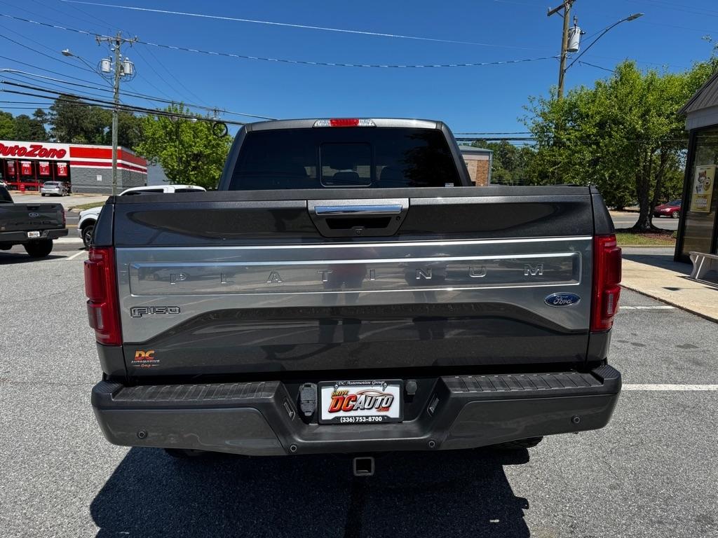 Ford F-150 Platinum SuperCrew 5.5-ft. Bed 4WD 2015
