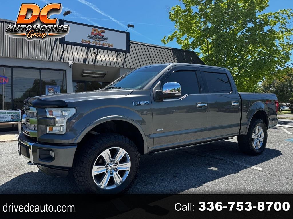 Ford F-150 Platinum SuperCrew 5.5-ft. Bed 4WD 2015