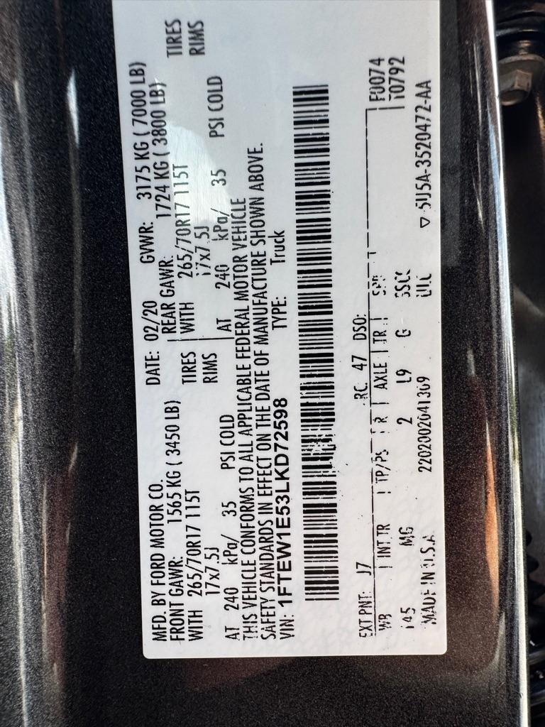 Ford F-150 XLT 4WD SuperCrew 5.5' Box 2020