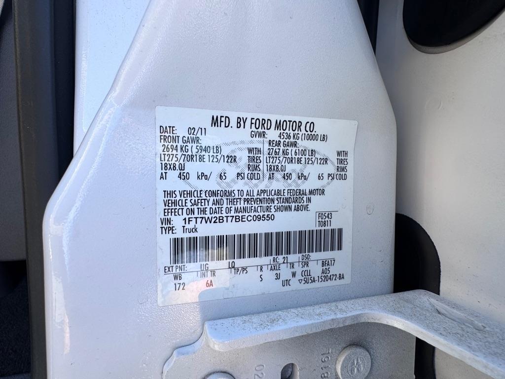 Ford F-250 SD Lariat Crew Cab 4WD 2011