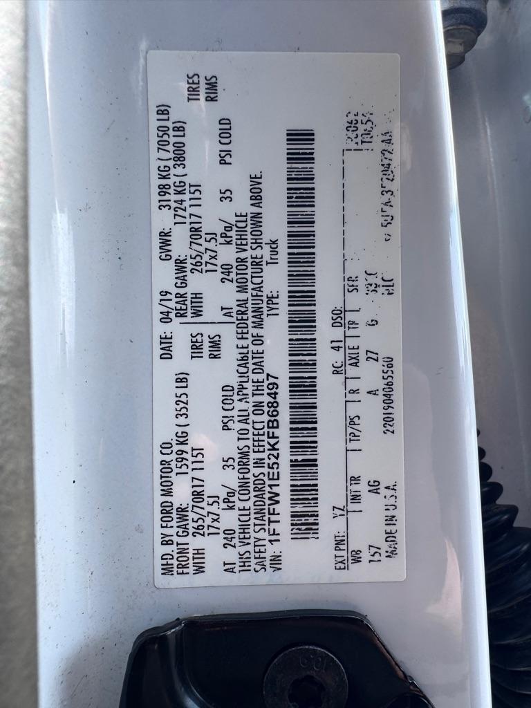 Ford F-150 XL SuperCrew 5.5-ft. Bed 4WD 2019