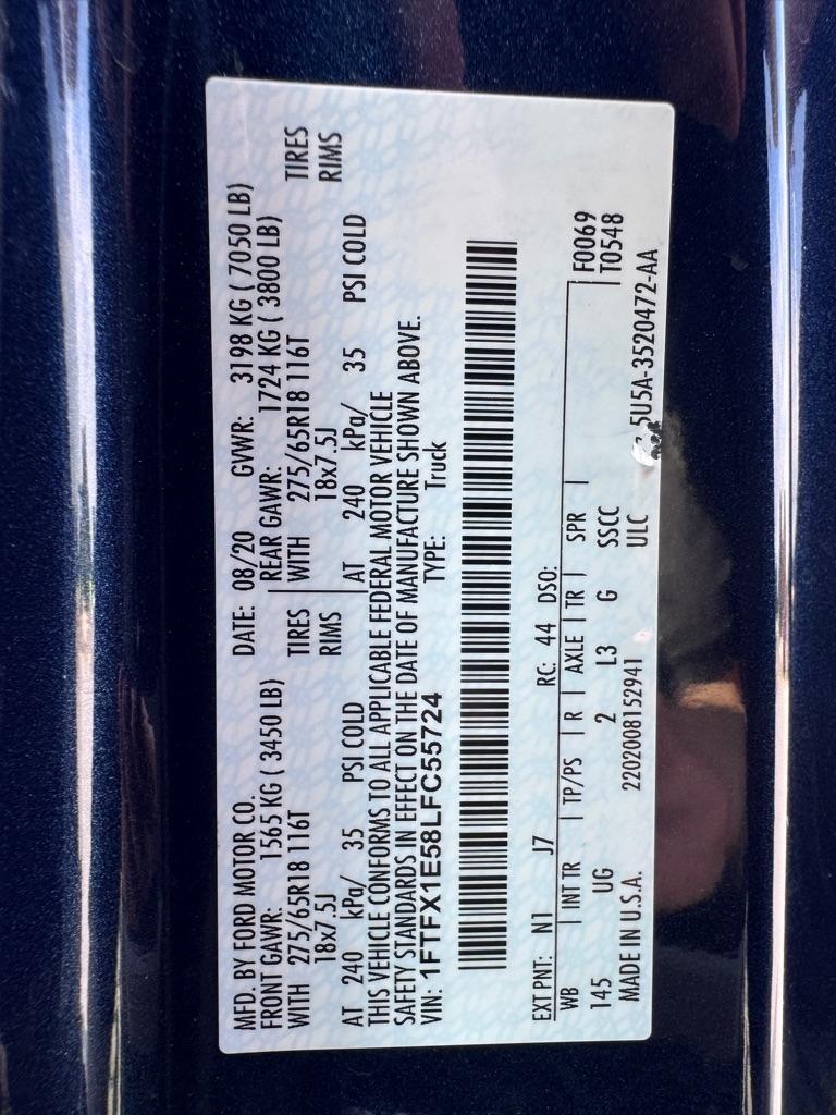 Ford F-150 XLT SuperCab 8-ft. Bed 4WD 2020