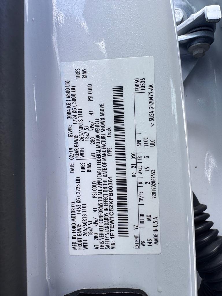 Ford F-150 XLT 2WD SuperCrew 5.5' Box 2019