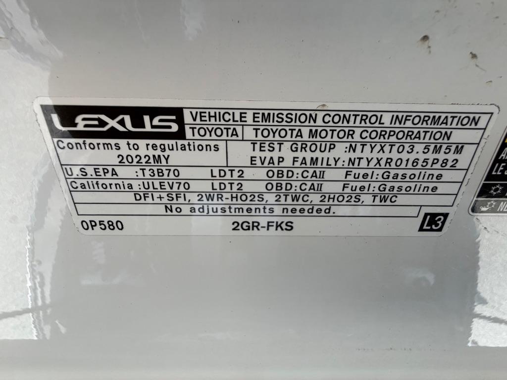 Lexus RX 350 AWD 2022