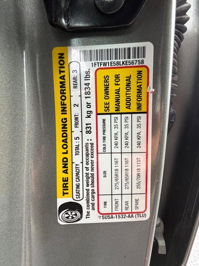 Ford F-150 Lariat SuperCrew 6.5-ft. Bed 4WD 2020