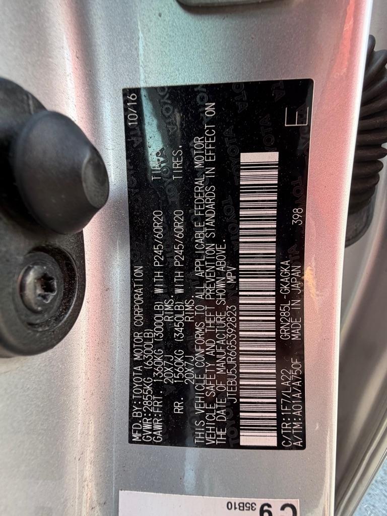 Toyota 4Runner Limited 4WD V6 2016