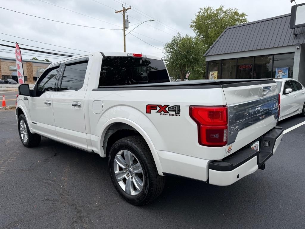 Ford F-150 Platinum SuperCrew 5.5-ft. Bed 4WD 2018