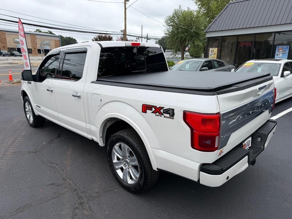Ford F-150 Platinum SuperCrew 5.5-ft. Bed 4WD 2018