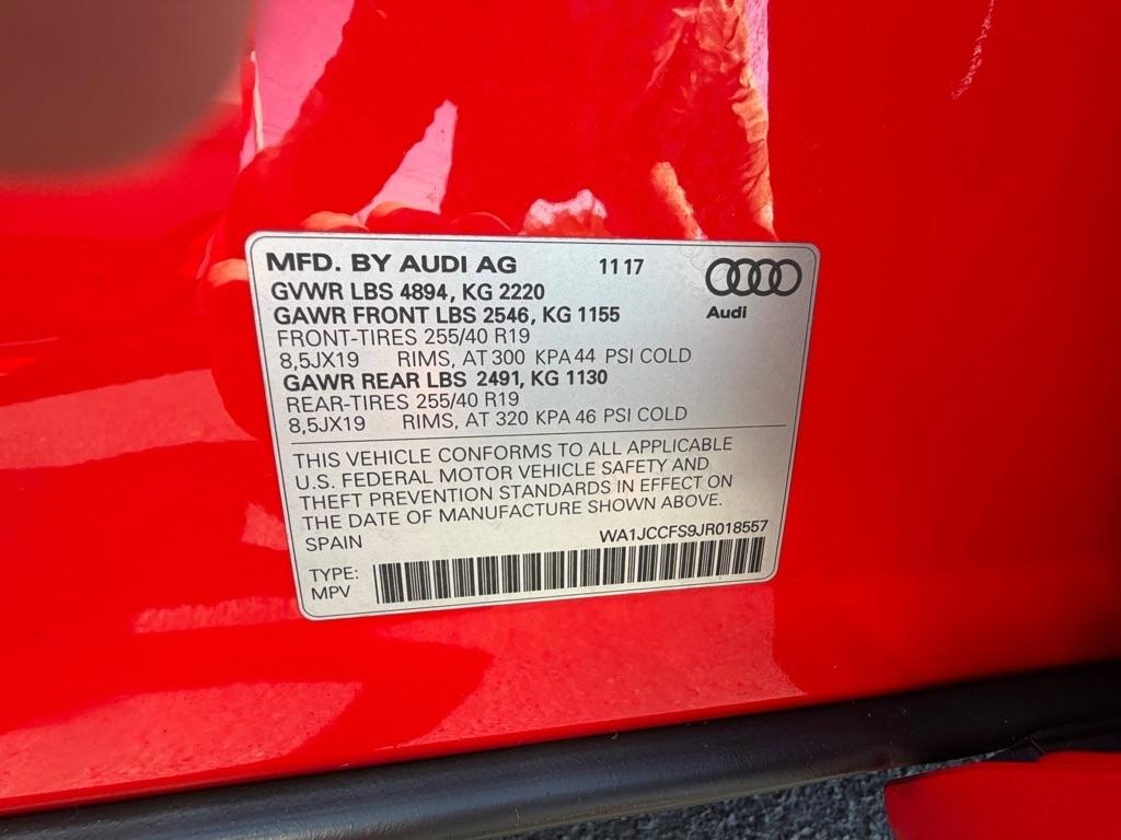 Audi Q3 Premium Plus quattro 2018
