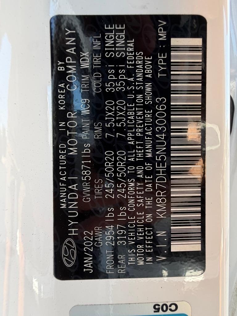 Hyundai Palisade Calligraphy AWD 2022