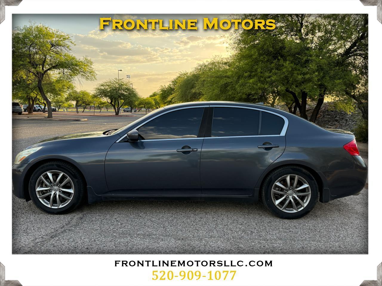 2009 Infiniti G Sedan G37 Journey