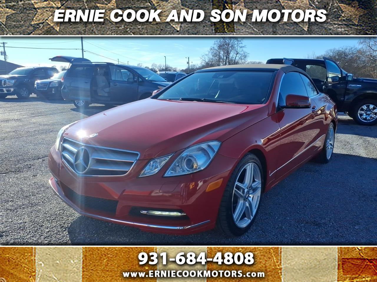 2011 Mercedes-Benz E-Class E350 Cabriolet