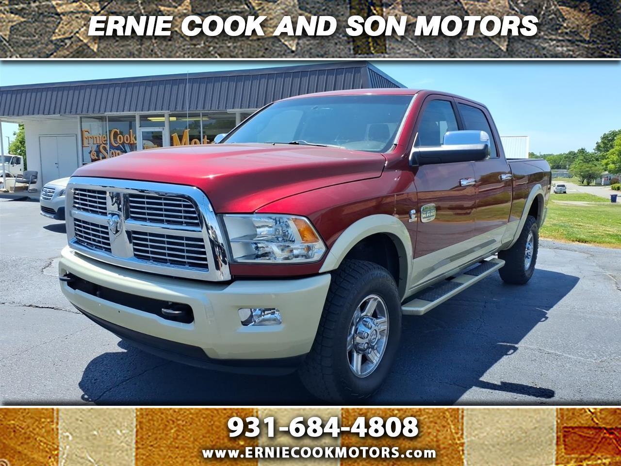 2012 RAM 2500 Laramie Longhorn Edition Crew Cab SWB 4WD