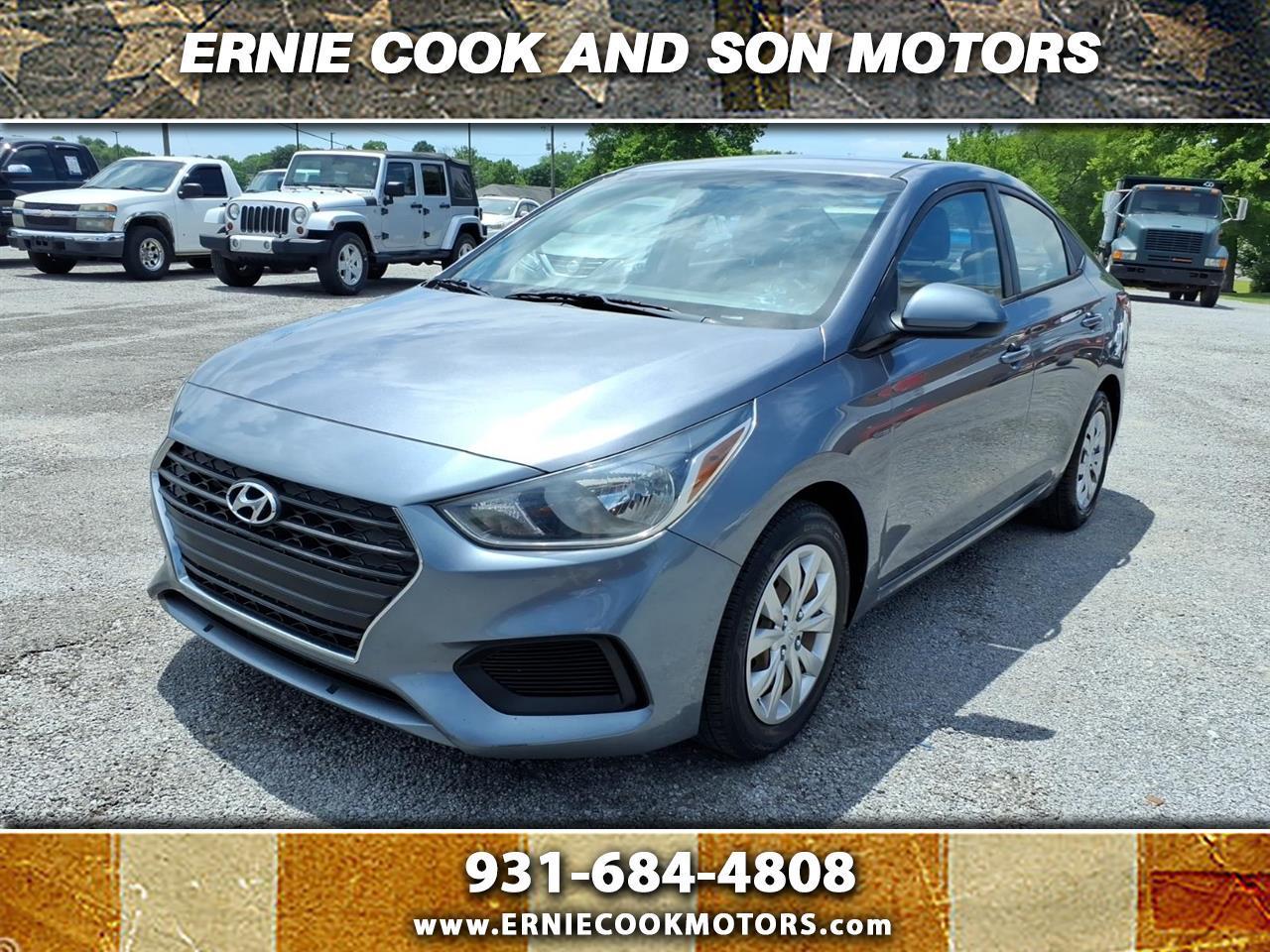 2018 Hyundai Accent SEL 4-Door 6A