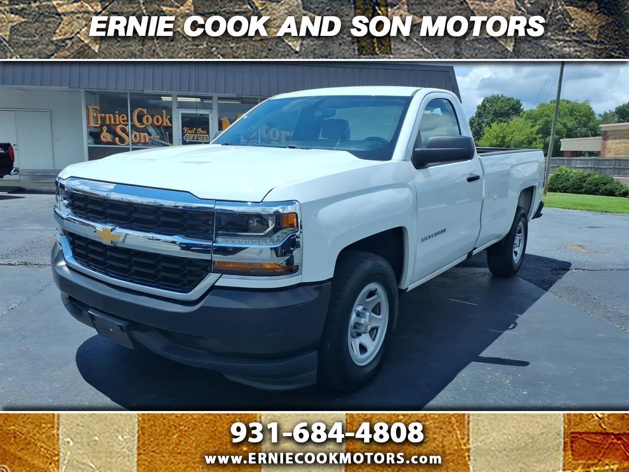 2016 Chevrolet Silverado 1500 Work Truck Short Box 2WD