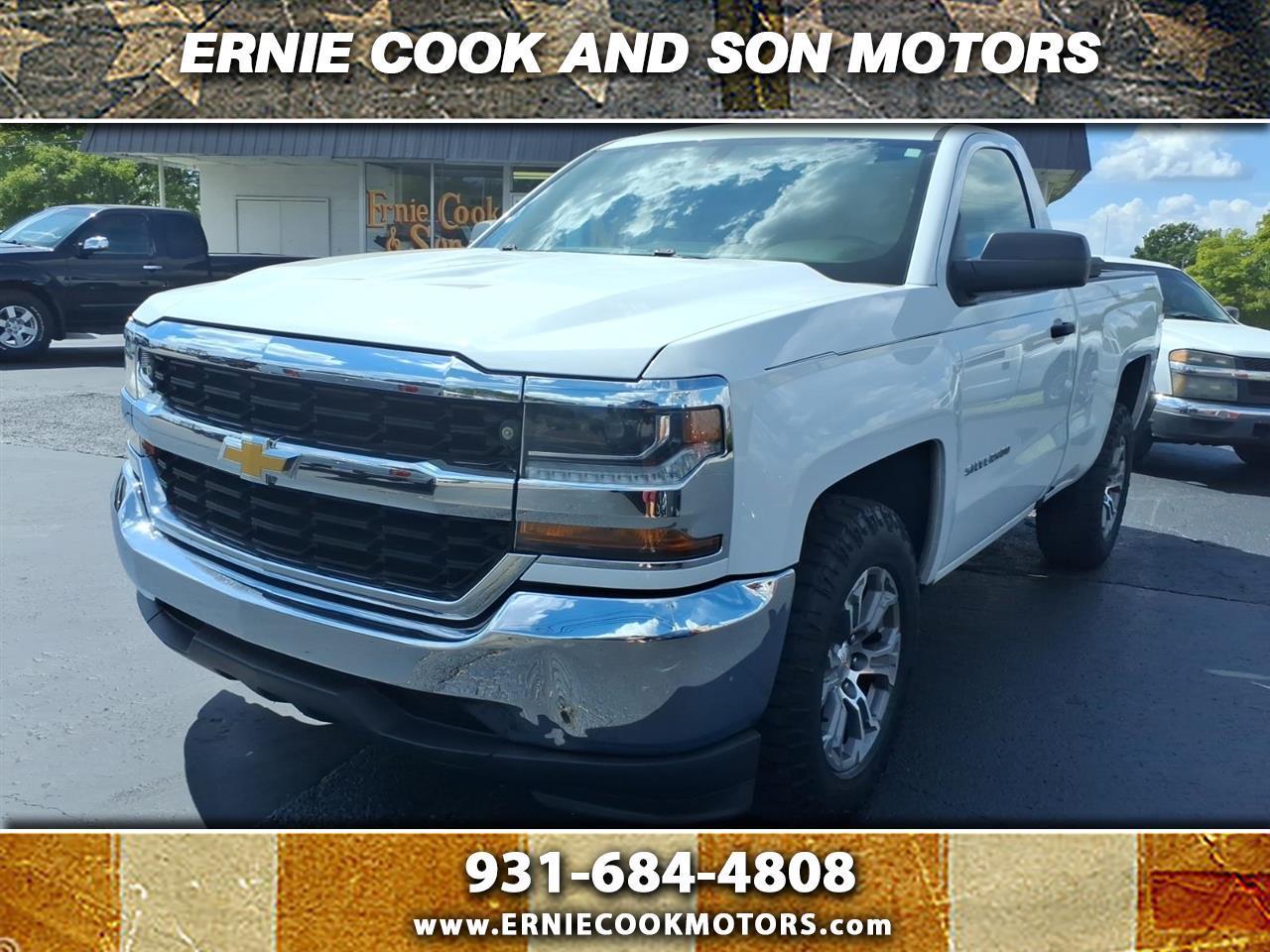 2017 Chevrolet Silverado 1500 Work Truck Short Box 2WD