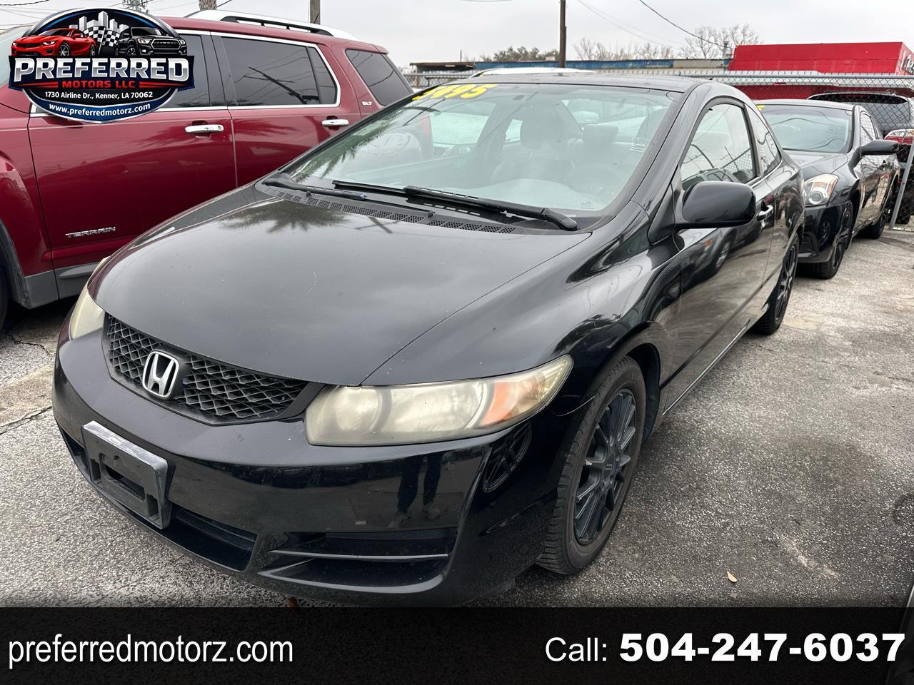 2009 Honda Civic LX Coupe 5-Speed MT