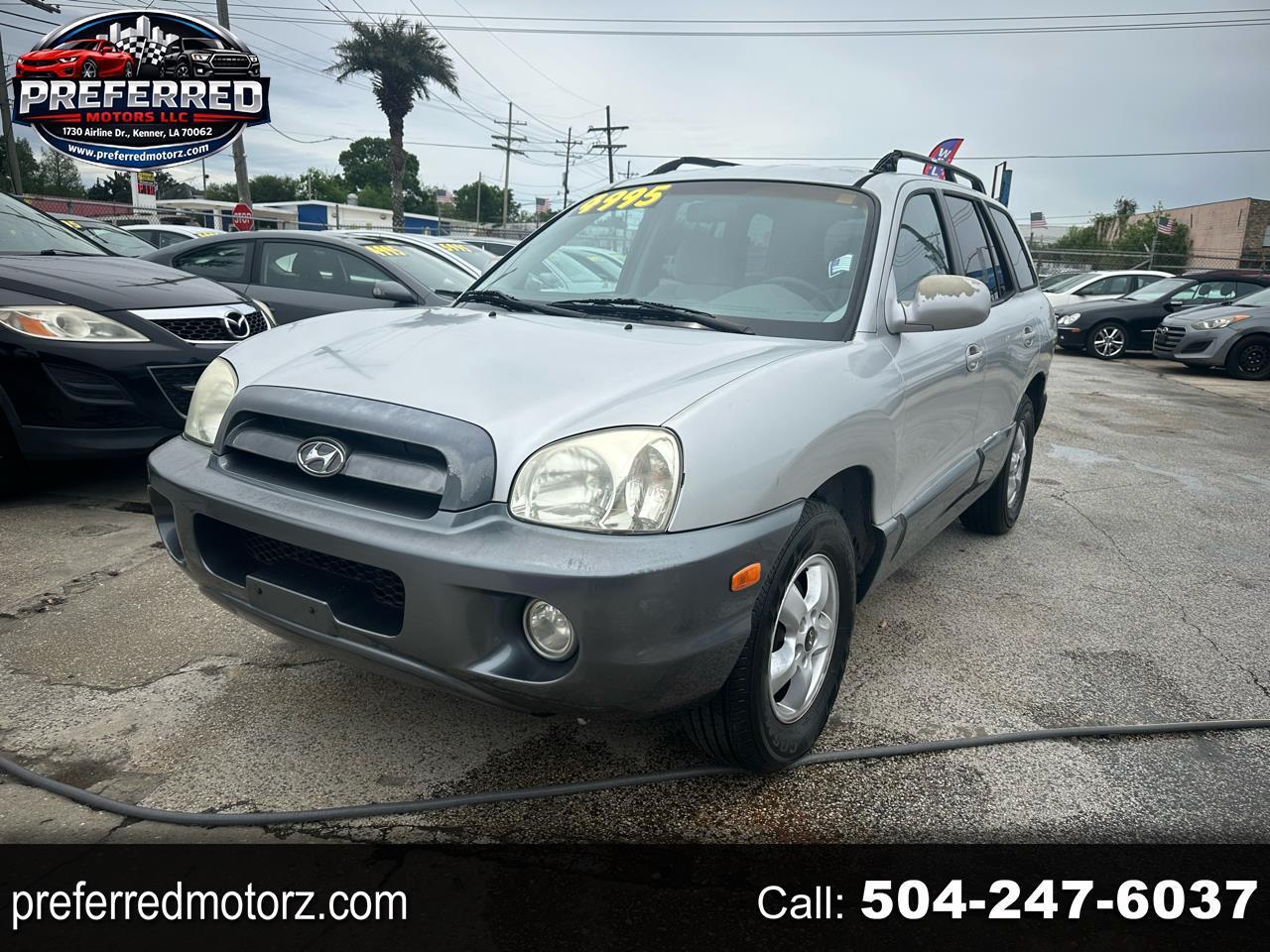 2006 Hyundai Santa Fe 4dr GLS 4WD 2.7L Auto