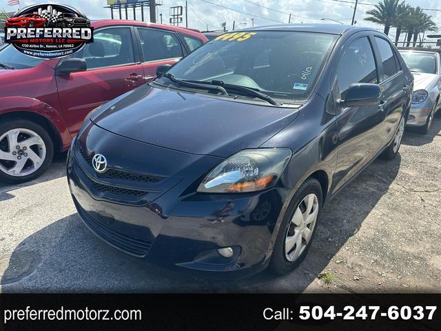 Black 2008 Toyota Yaris
