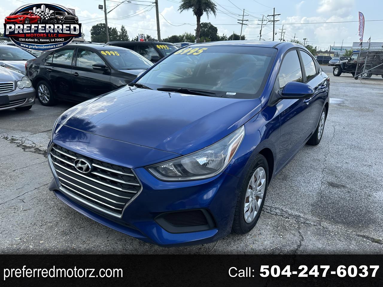 2020 Hyundai Accent SEL 4-Door 6A