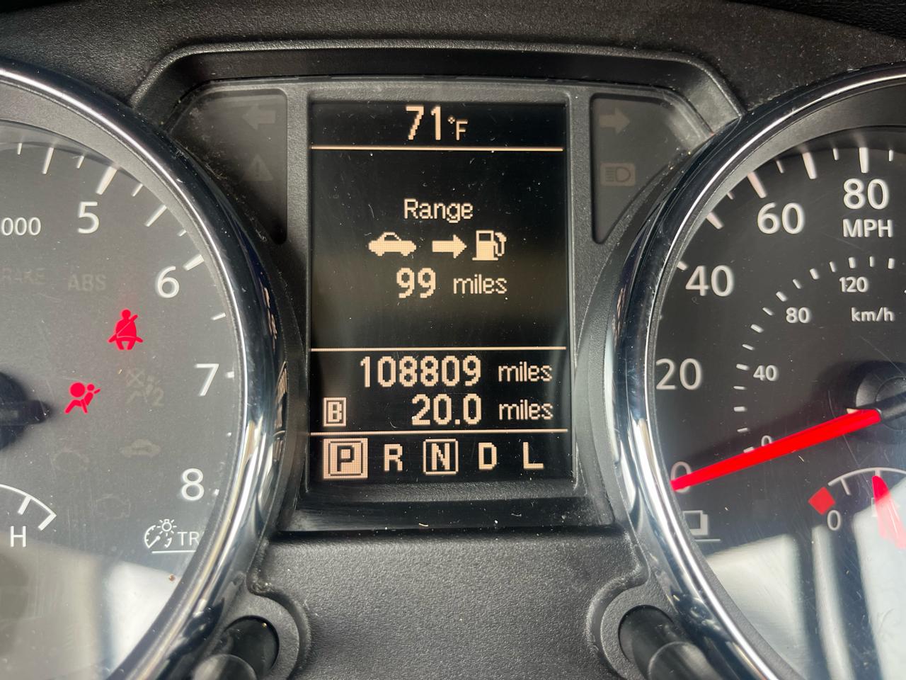 Nissan Rogue S 2WD 2012