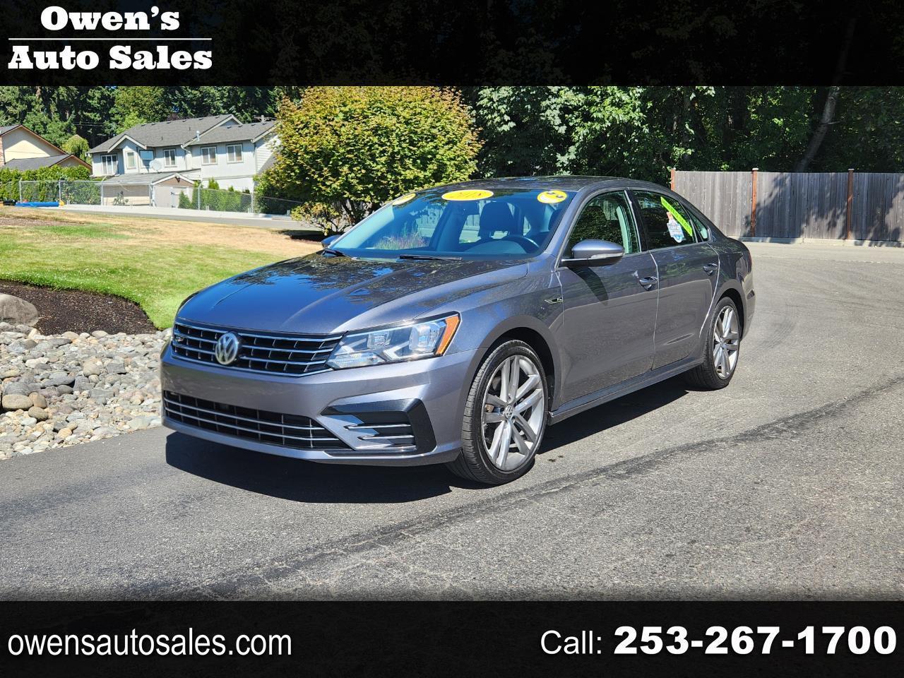 2018 Volkswagen Passat 2.0T R-Line Auto